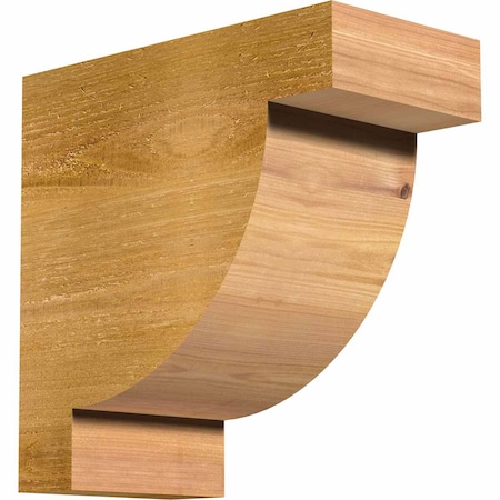 Ekena Millwork Alpine Rough Sawn Rafter Tail, Western Red Cedar, 6"W x 12"H x 12"L RFT06X12X12ALP00RWR